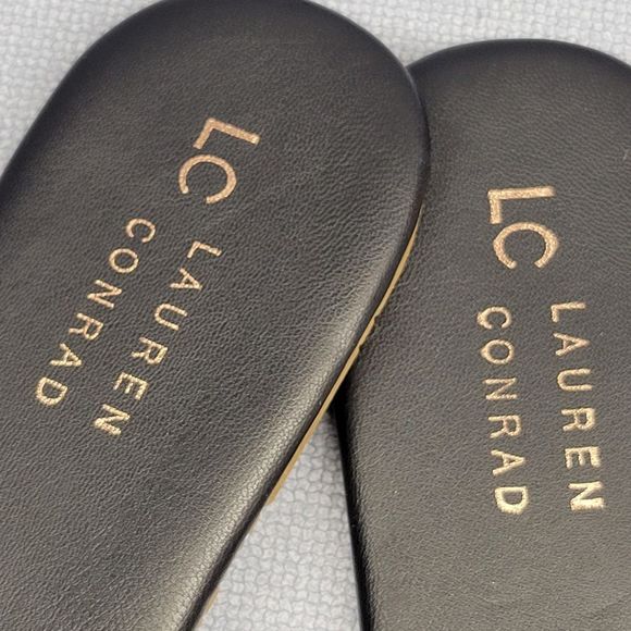 Black Lauren Conrad Summer Sandals - 9 - Picture 3 of 6
